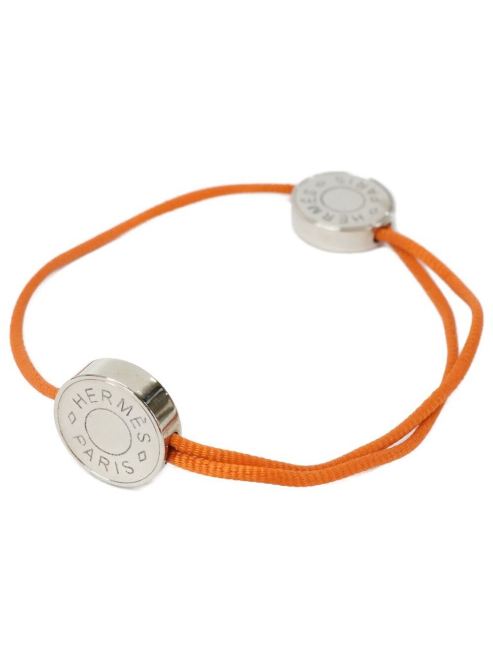 Hermes Series Silver Code Bracelet